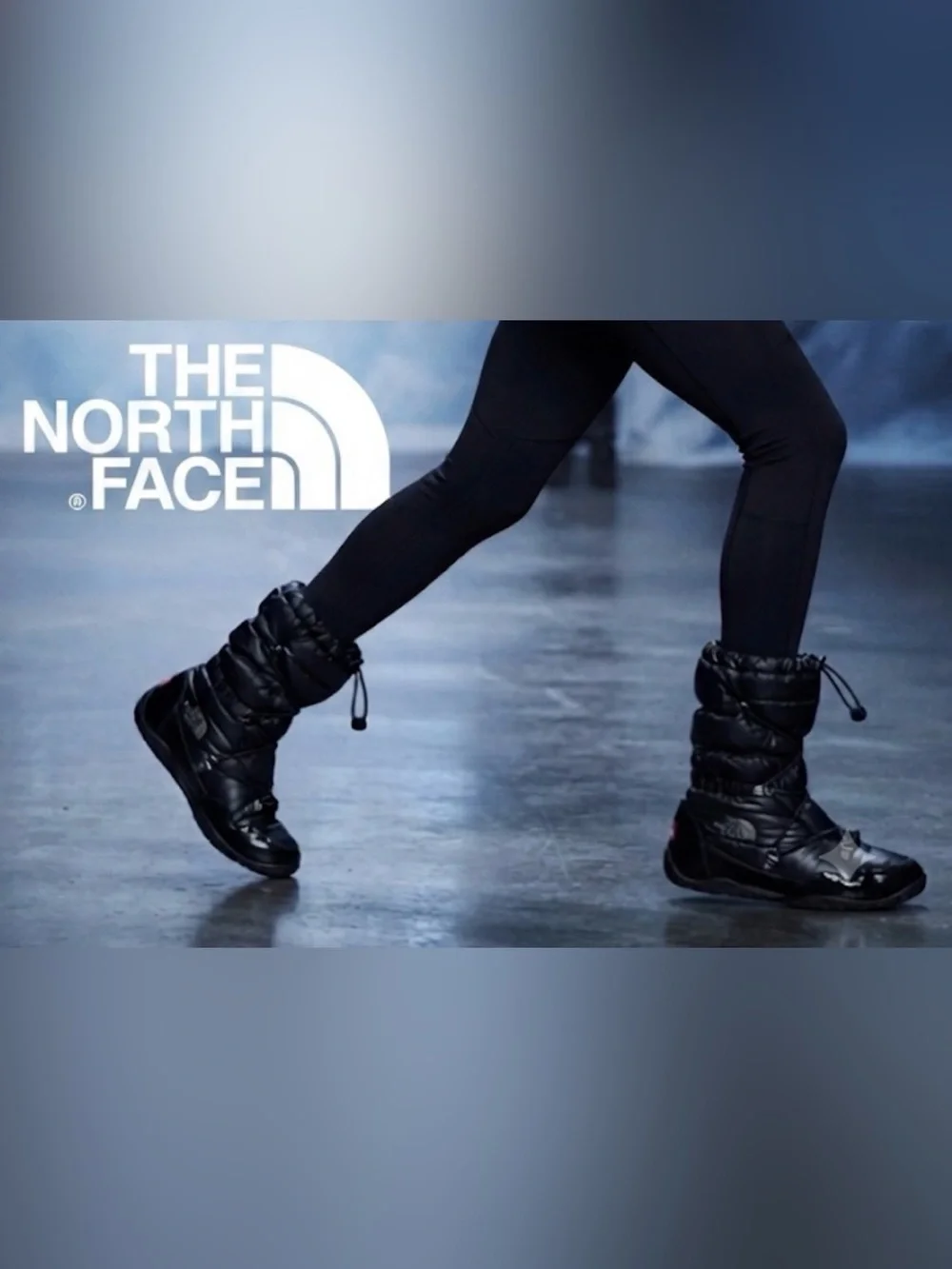 Authentic The North face designer waterproof winter boots size 7